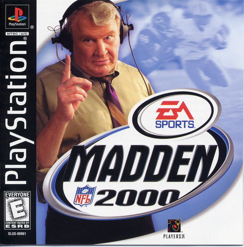 Madden NFL 2000 box art for Nintendo 64